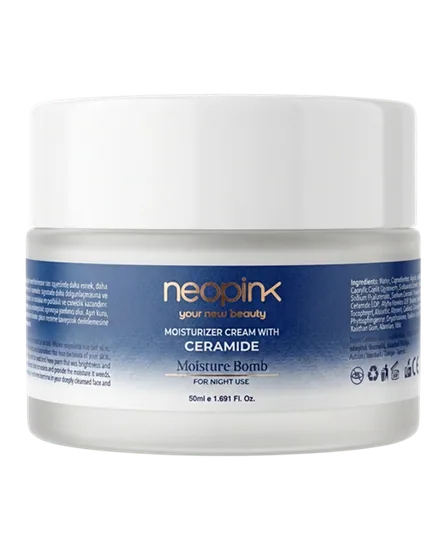 Neopink Seramid Nemlendirici Gece Kremi
